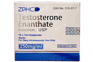 Testosterone Enanthate 250 mg/ml ZPHC